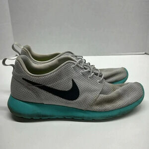 Nike Roshe Run Calypso Sneakers Athletic Shoes Retro Gray Blue Men's Size 11